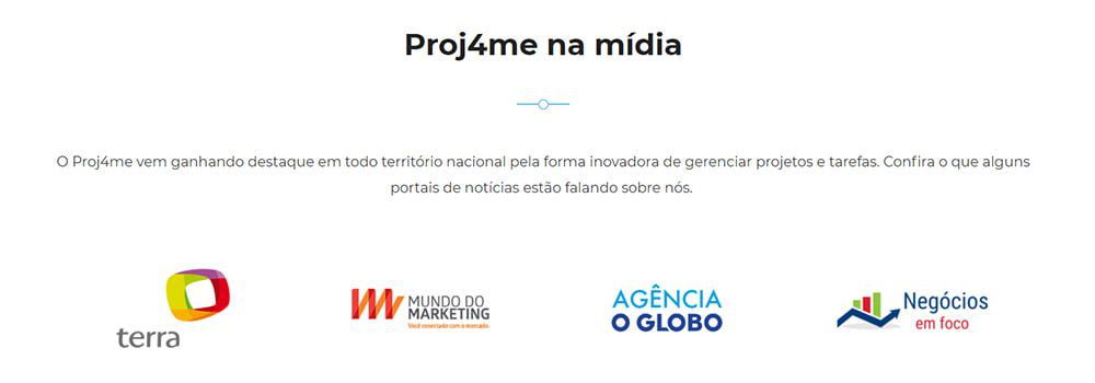 Proj4me na mídia